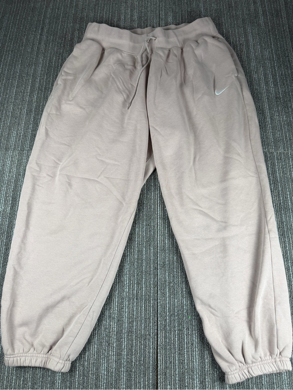 Nike Women’s Phoenix Fleece Jogger Pants XL Blush Pink 28" DQ5887-272